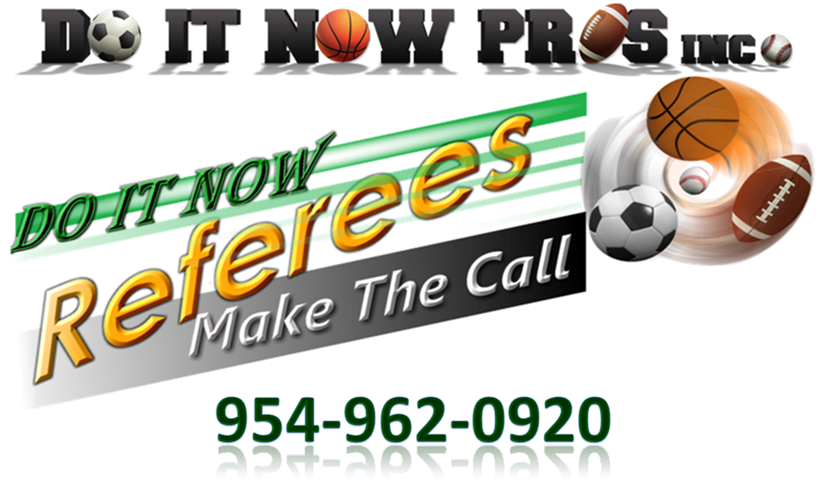 DO IT NOW Pros Referees Logo
